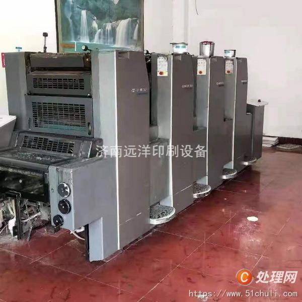 二手四色膠印機