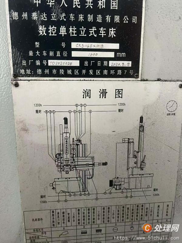 二手立式車床