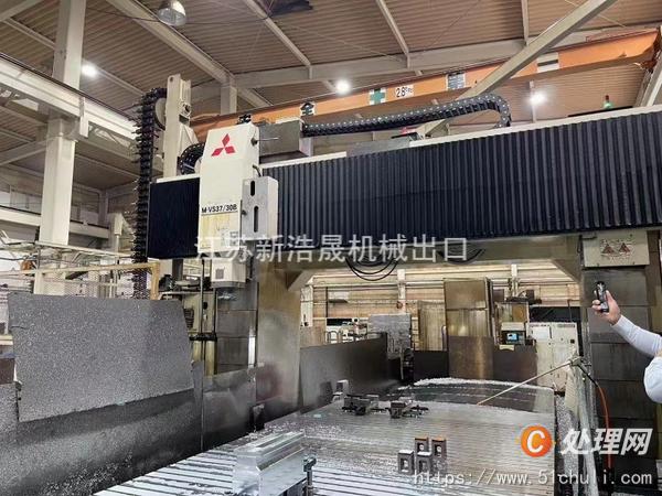 出售二手三菱M-VS37-30B龙门加工中心主轴转速6000