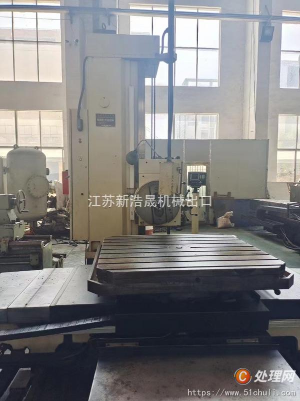 出售二手沈机TX6111C-3数显卧式铣镗床W轴行程:600mm