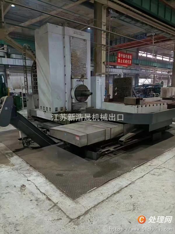 转让闲置中捷TKP6513数控卧式镗铣床二手6513数控镗床