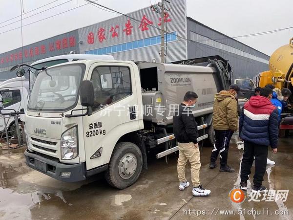 二手壓縮式垃圾車