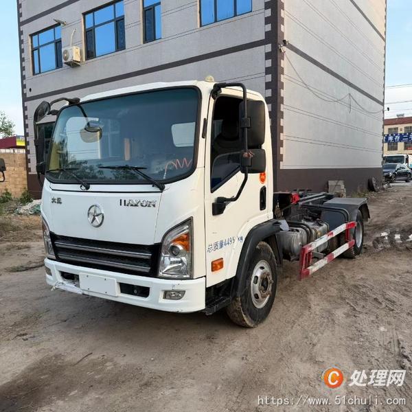 二手勾臂式垃圾車