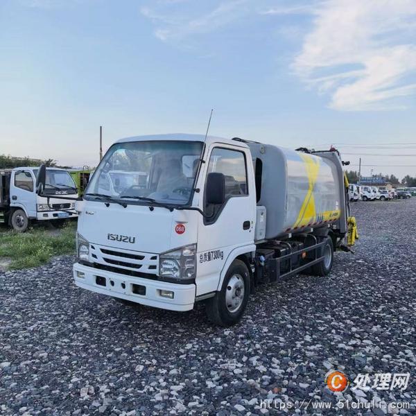 二手壓縮式垃圾車(chē)