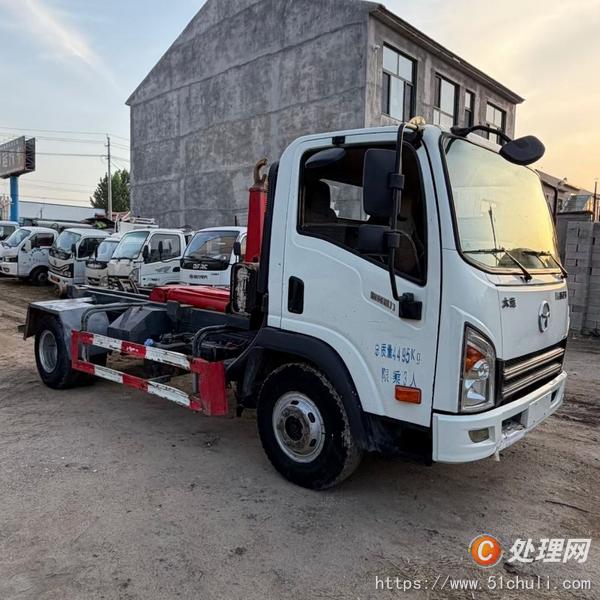 二手勾臂式垃圾車
