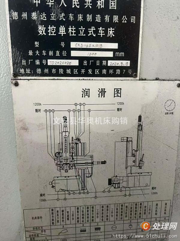 二手立式車床