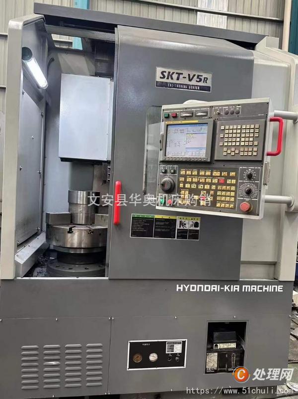 出售起亚SKT-V5R数控立式车床发那科21i-TB系统