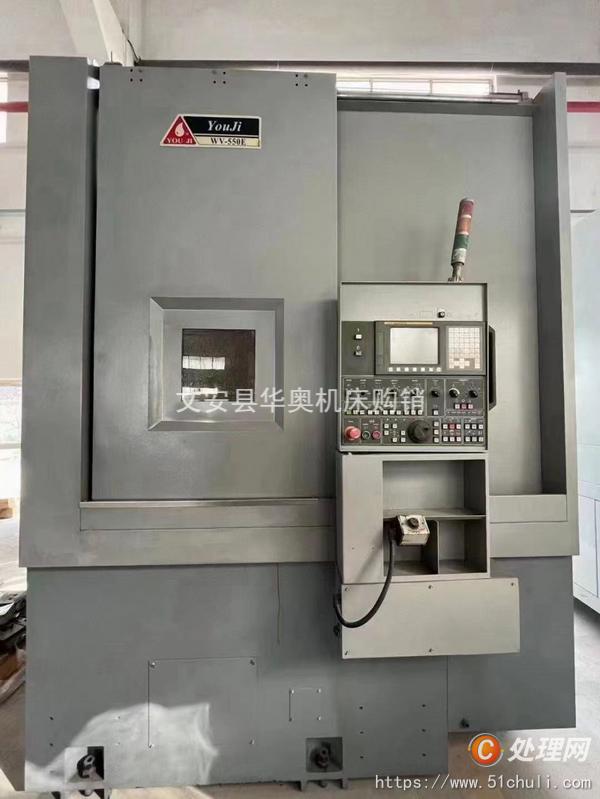 出售二手油机WV-550E数控立式车床主轴转速2000