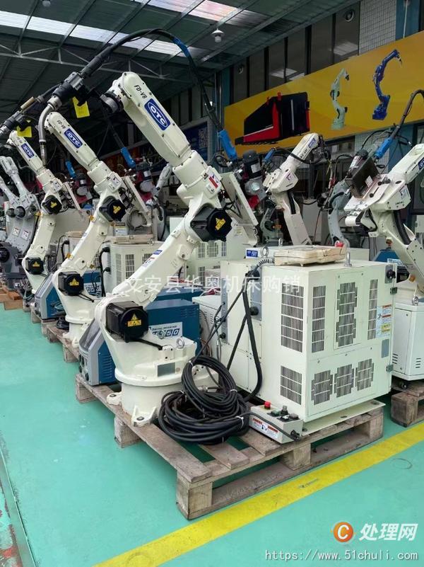 出售处置二手日本OTC 1.4米焊接机器人工作半径1400