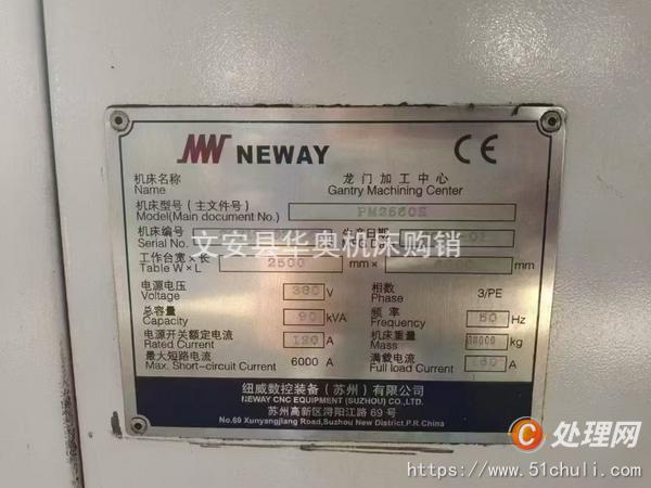 二手龍門鏜銑床