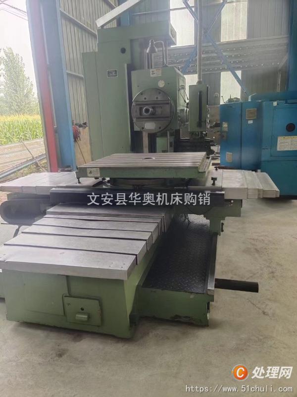 出售处置二手中捷TPX6111B-2卧式铣镗床主电机功率7.5
