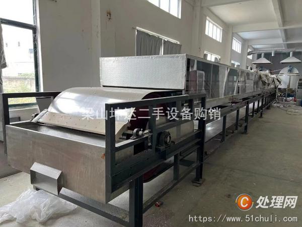 出售二手1.22米×20米钢带造粒机