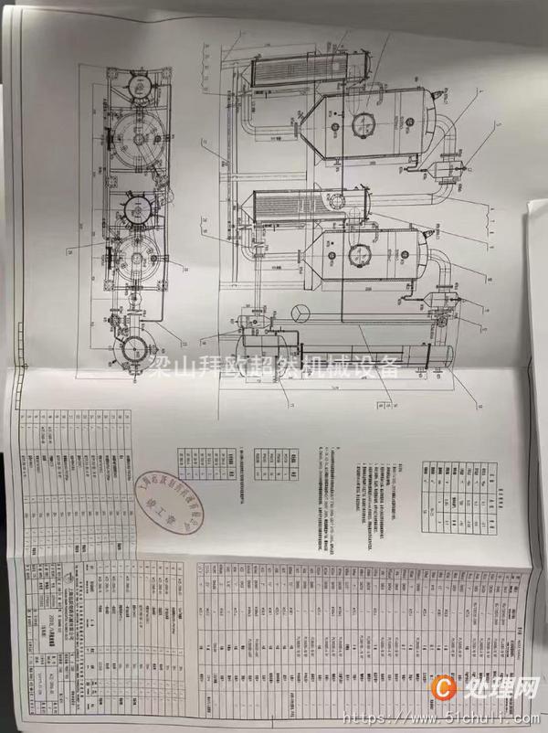 二手雙效蒸發(fā)器