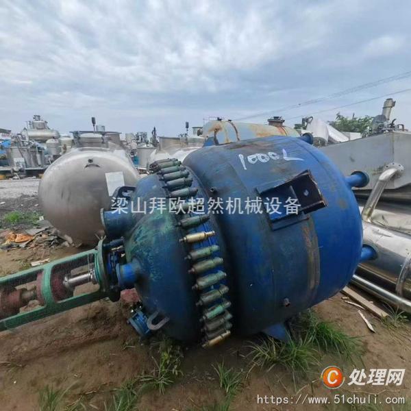 二手搪玻璃反應釜