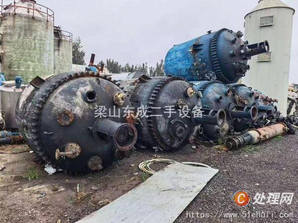 二手搪玻璃反應釜