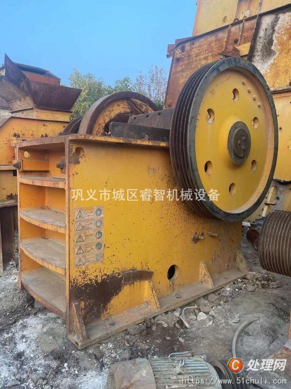 出售建设路桥69鄂破机配套9638振动给料机