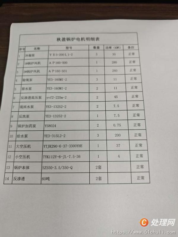 二手蒸汽鍋爐