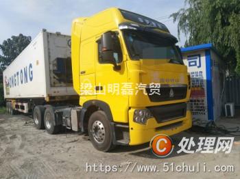 二手倉(cāng)欄半掛車