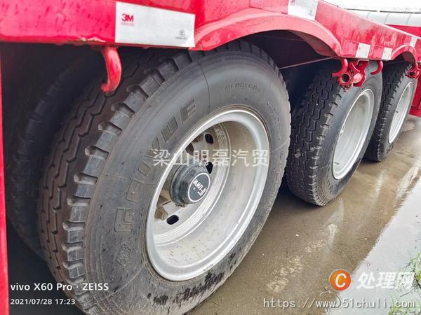二手低平板半掛車