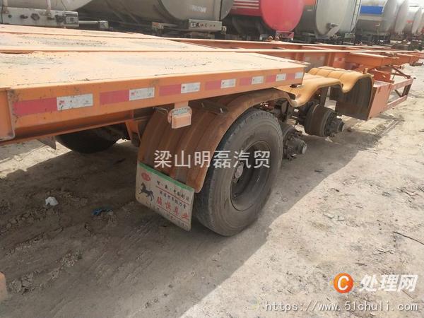 二手集裝箱半掛車(chē)