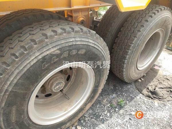 二手集裝箱半掛車(chē)