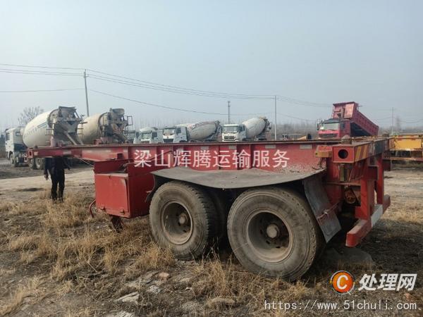 二手倉(cāng)欄半掛車