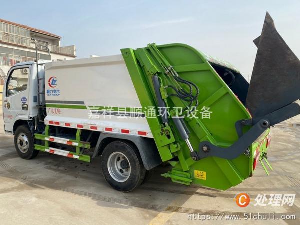 二手壓縮式垃圾車