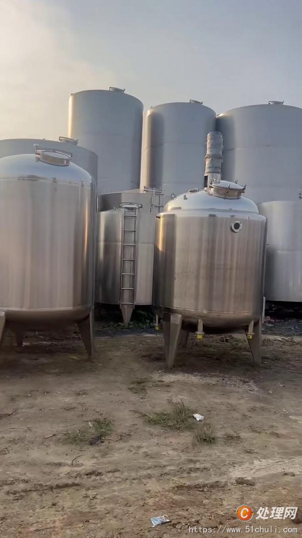 二手不銹鋼儲罐