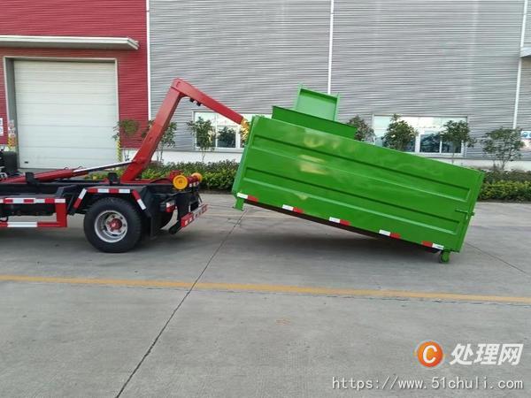 二手勾臂式垃圾車