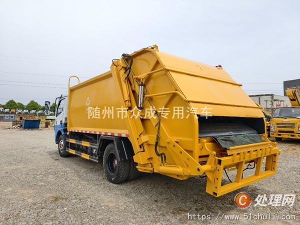 二手壓縮式垃圾車