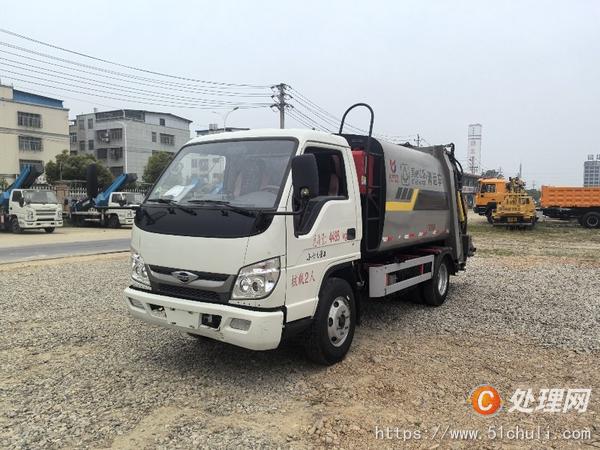 二手壓縮式垃圾車