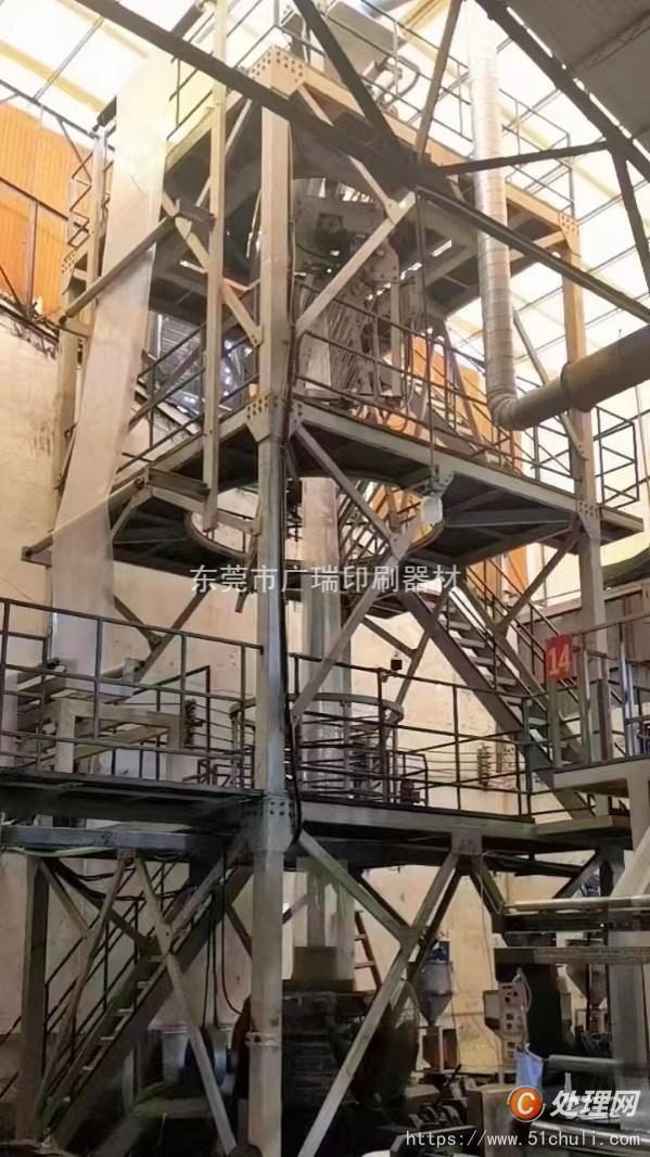出售汕头金明1700三层共挤吹膜机