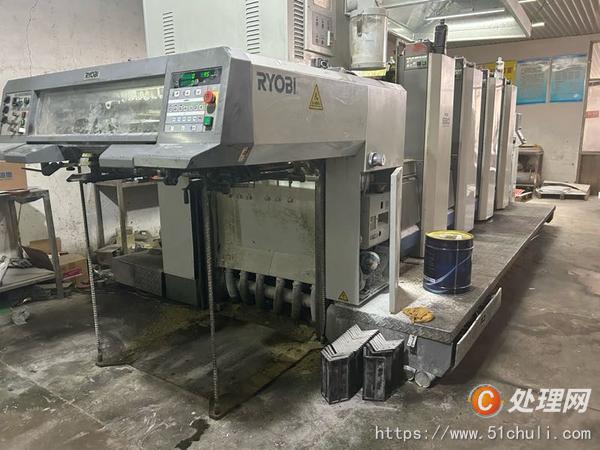 二手四色膠印機