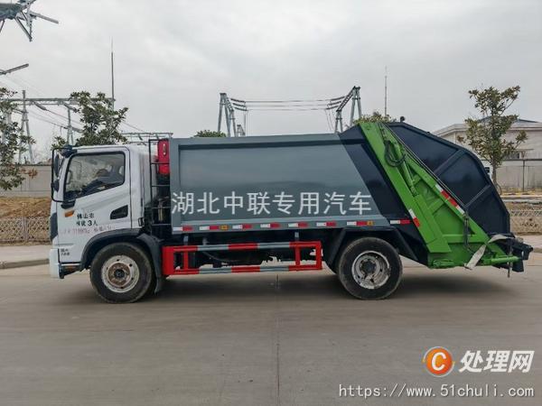 二手壓縮式垃圾車