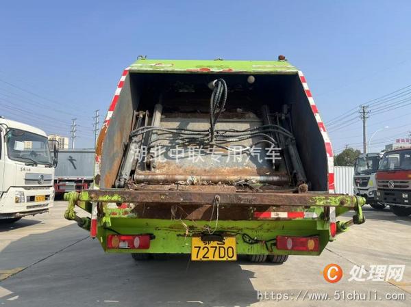 二手壓縮式垃圾車