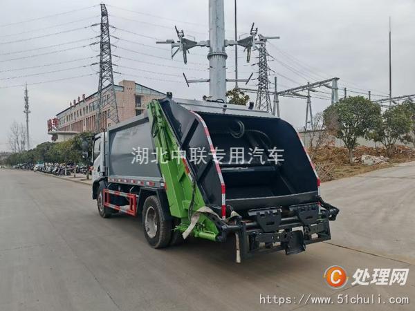二手壓縮式垃圾車