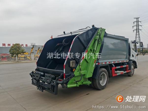 二手壓縮式垃圾車
