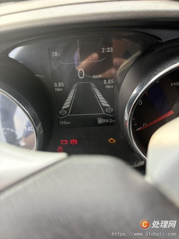 二手勾臂式垃圾車