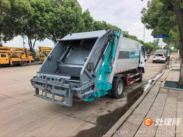 二手壓縮式垃圾車