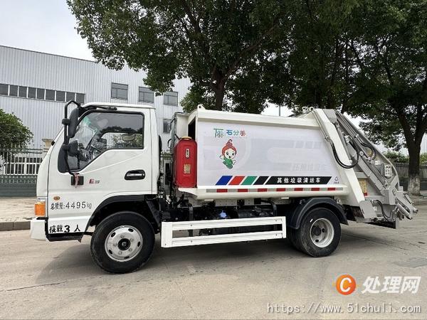 二手壓縮式垃圾車
