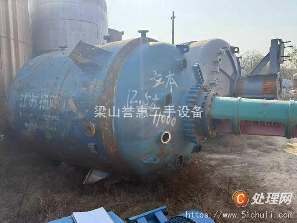二手搪玻璃反應(yīng)釜