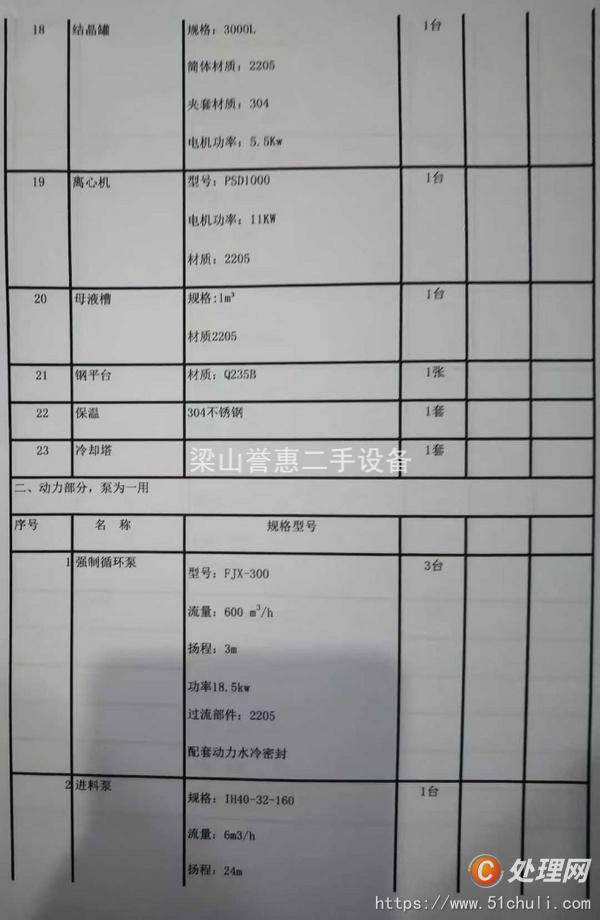 二手三效蒸發(fā)器