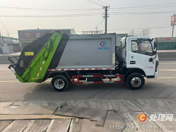 二手壓縮式垃圾車(chē)