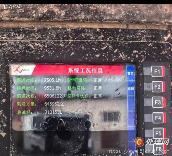 二手混凝土泵車