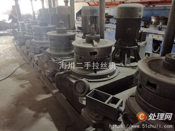 出售6连560滑轮式拉丝机配象鼻收线机