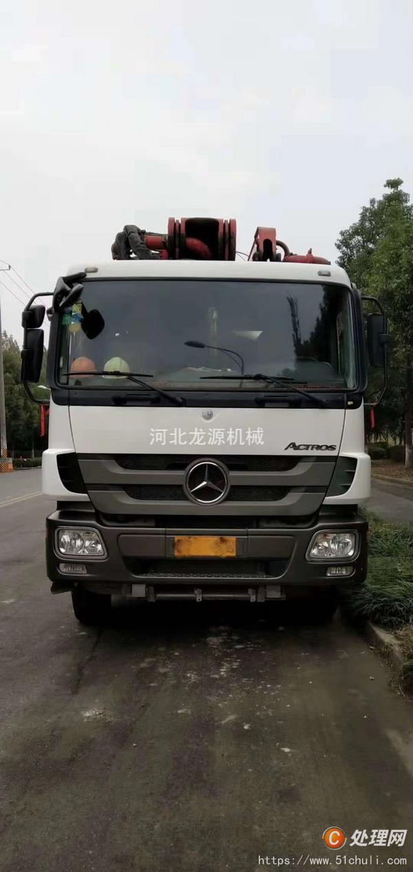 转让处理11年车载泵三一奔驰56米,手续齐全包过户