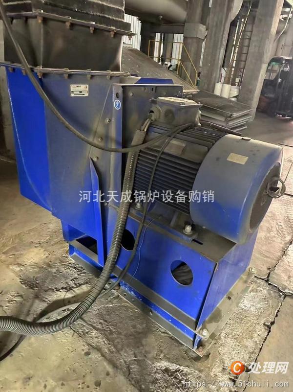 出售二手二十吨低氮燃气导热油锅炉一套,
