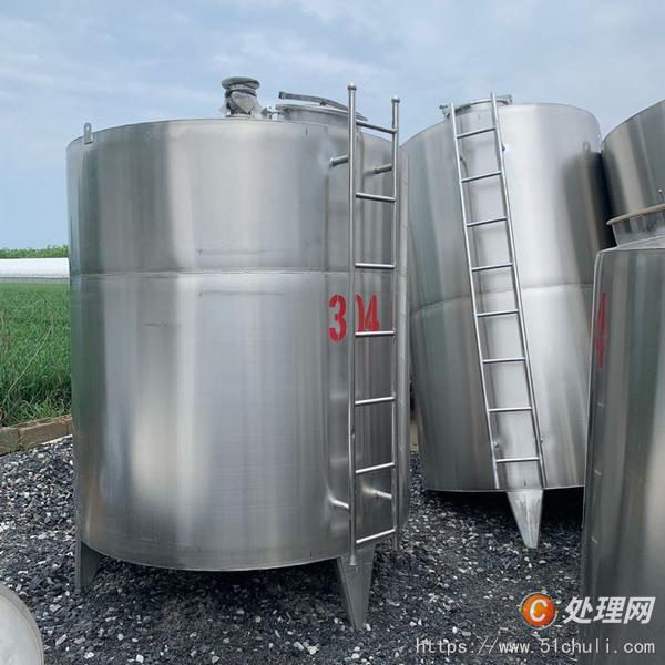 高价收购二手不锈钢储罐，搅拌罐。