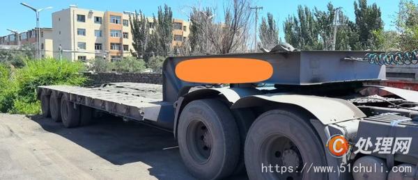 二手低平板半掛車