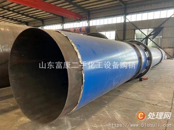 出售二手烘干机 直径1.6x18米1.8x18米矿石粉 硅藻土滚筒烘干机